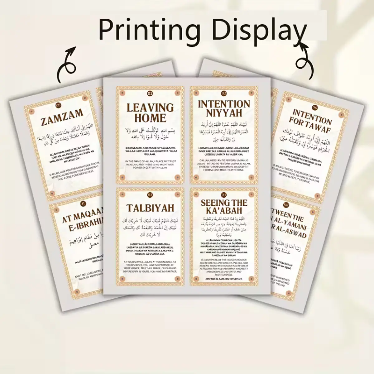 Card Islamic Duwa Notecard Set