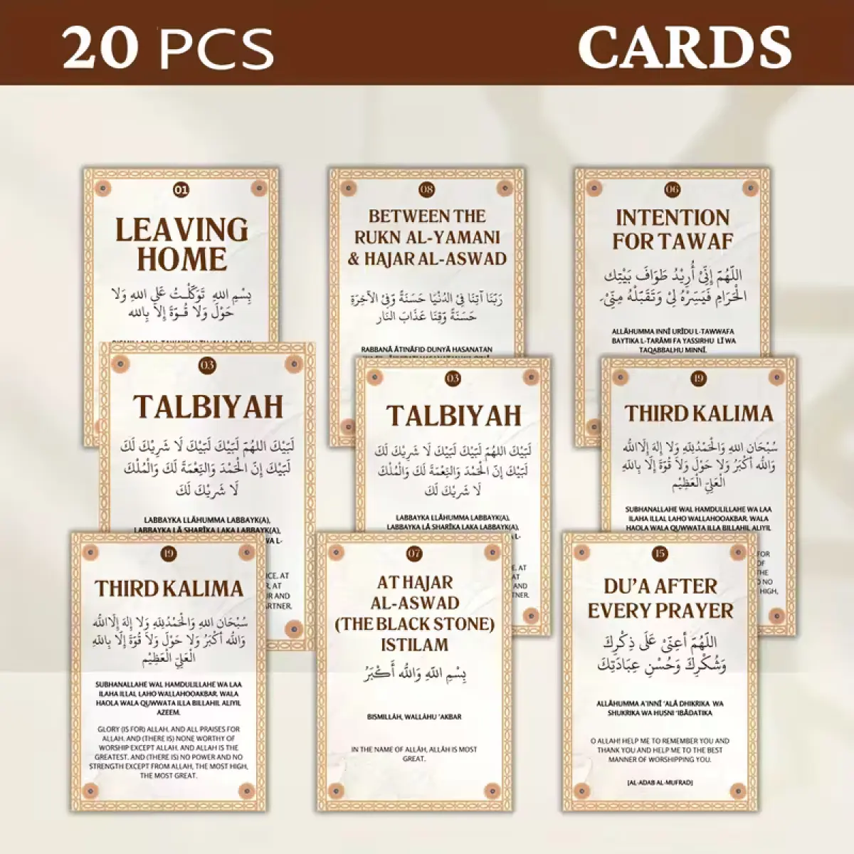 Card Islamic Duwa Notecard Set