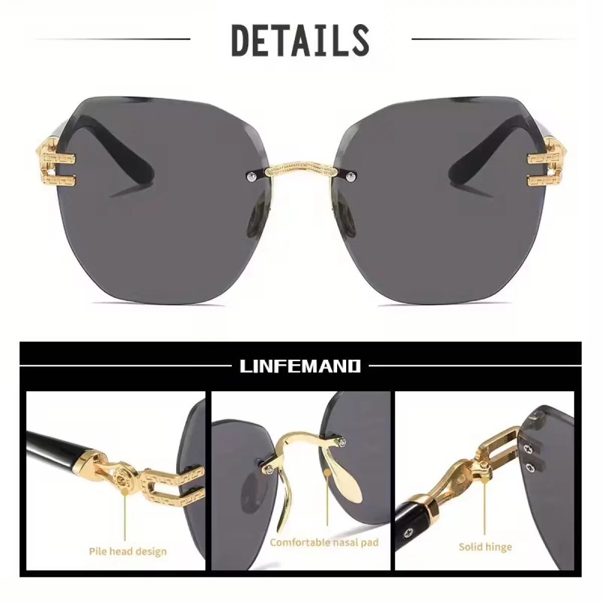 Women’s Frameless Lightweight Glasses