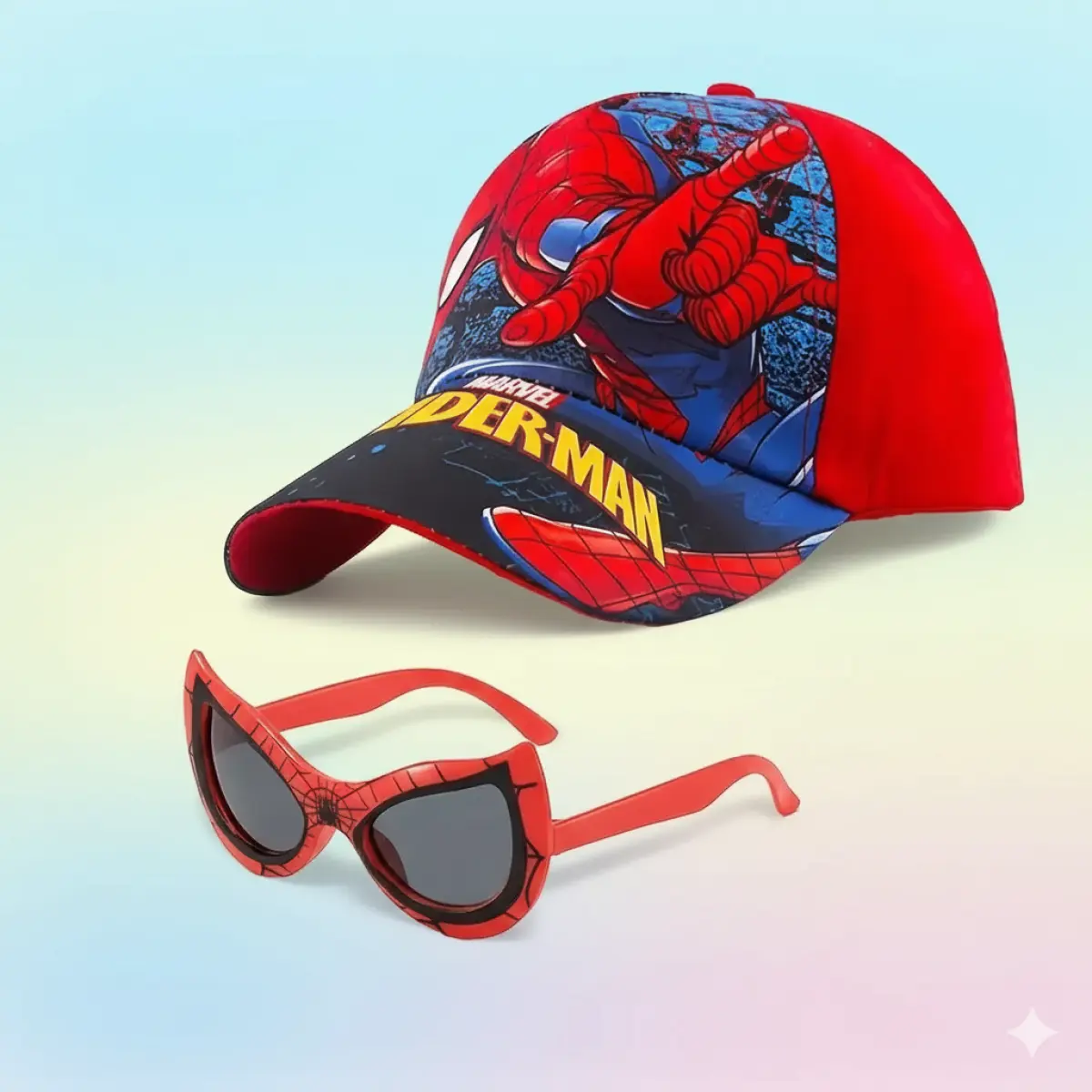 Spider-Man Cap & Sunglasses Combo for Kids