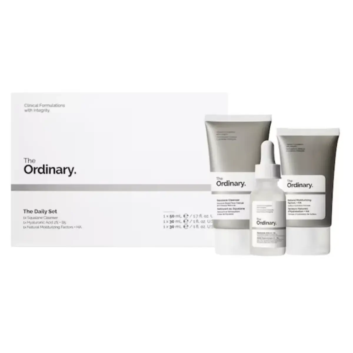 THE ORDINARY SKIN SUPPORT 3 PCS SET