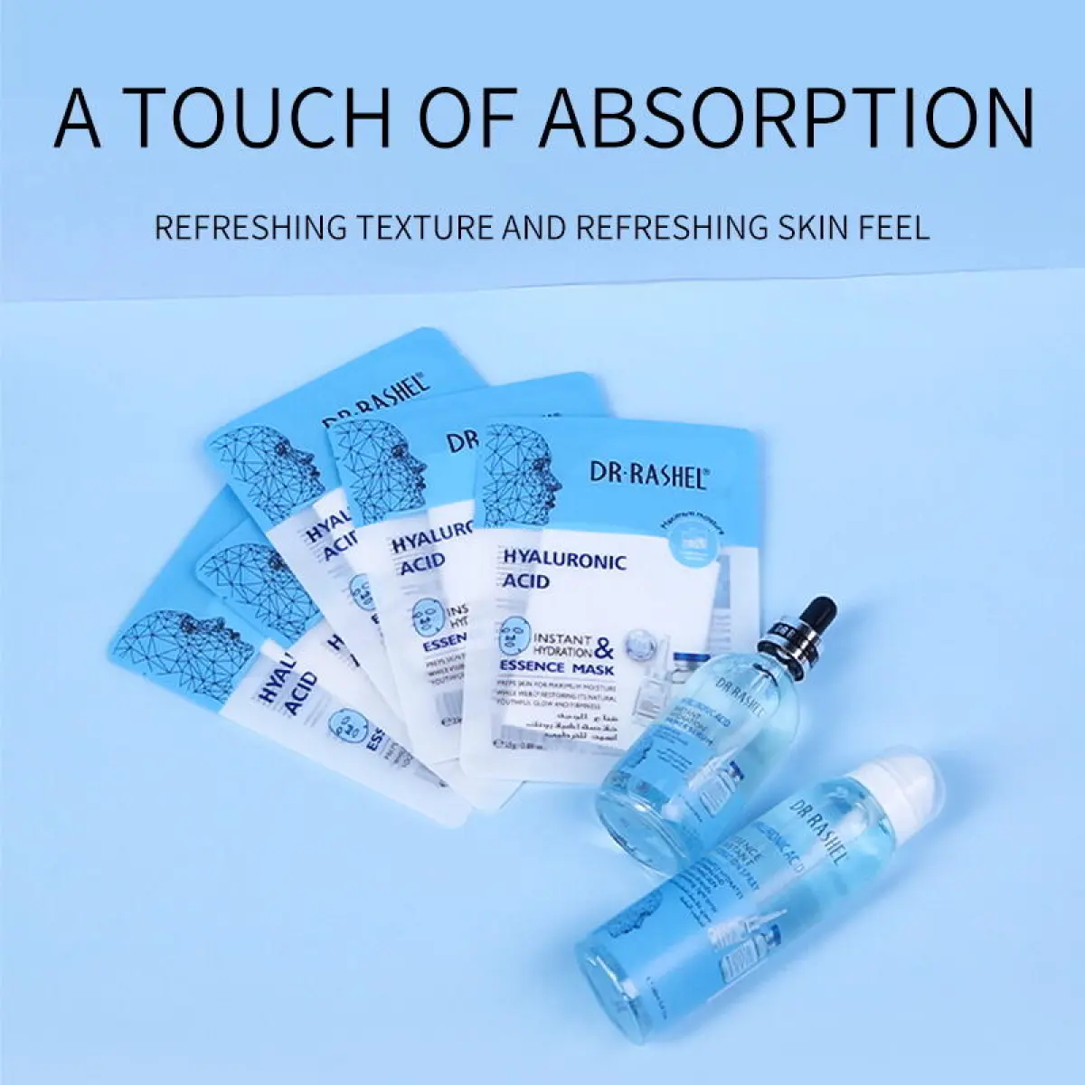 DR. RASHEL HYALURONIC ACID SKIN CARE 3PCS SET