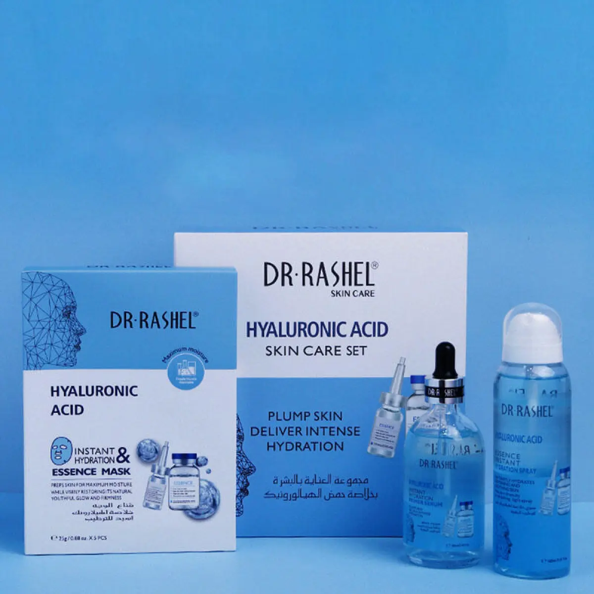 DR. RASHEL HYALURONIC ACID SKIN CARE 3PCS SET