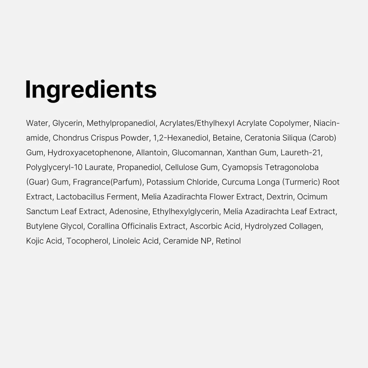 KOJIC ACID TURMERIC BRIGHTENING GEL MASK 28G