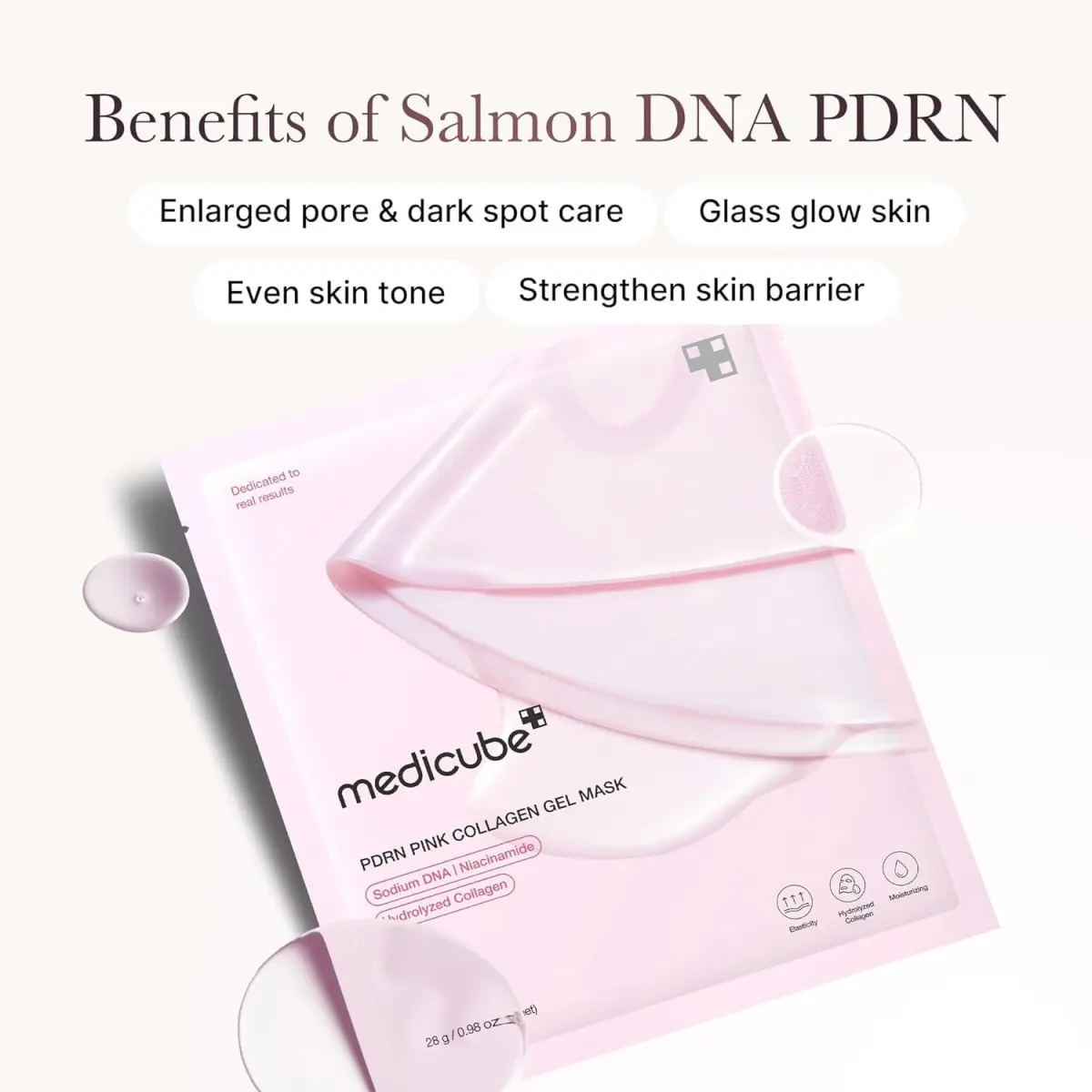 PDRN PINK COLLAGEN GEL MASK 28G