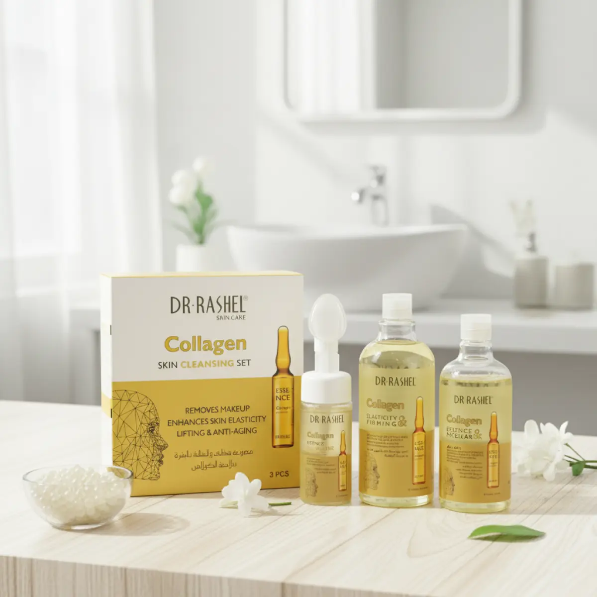 DR. RASHEL COLLAGEN SKIN CLEANSING 3PCS SET