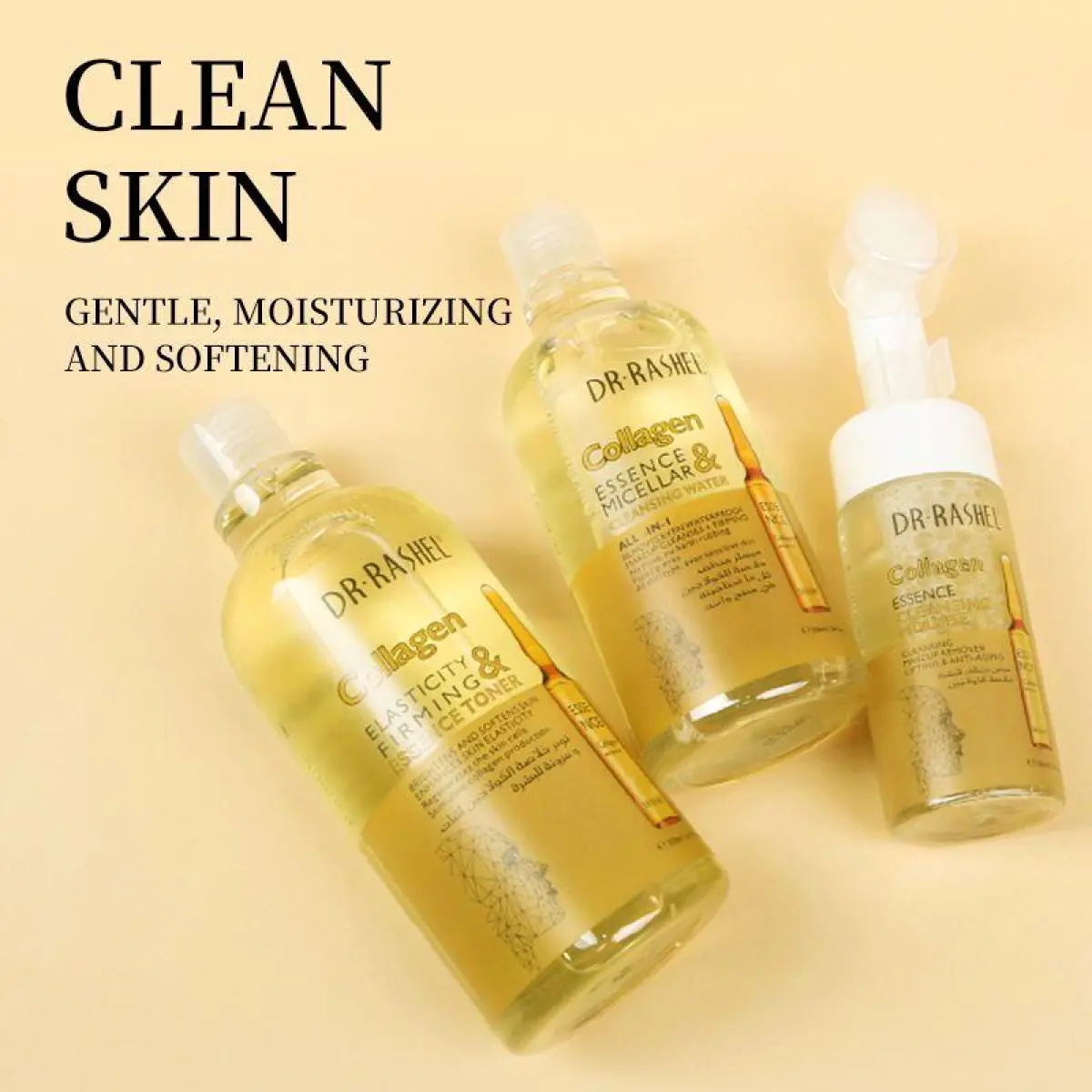 DR. RASHEL COLLAGEN SKIN CLEANSING 3PCS SET