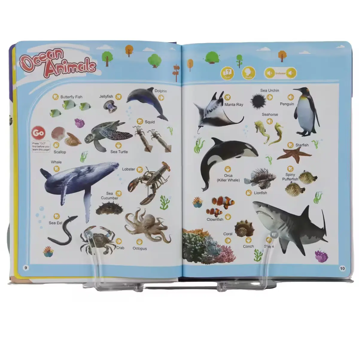Children's First Interactive Touch Learning English Book