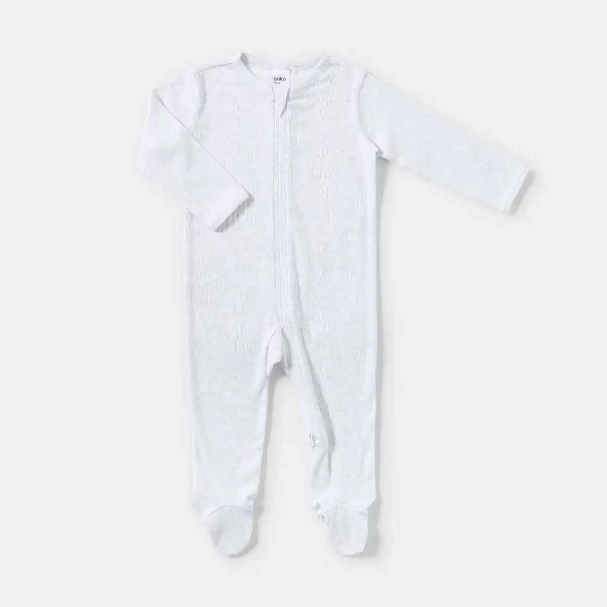 3 Pack Baby Coveralls - 100% Cotton -0-3 Months