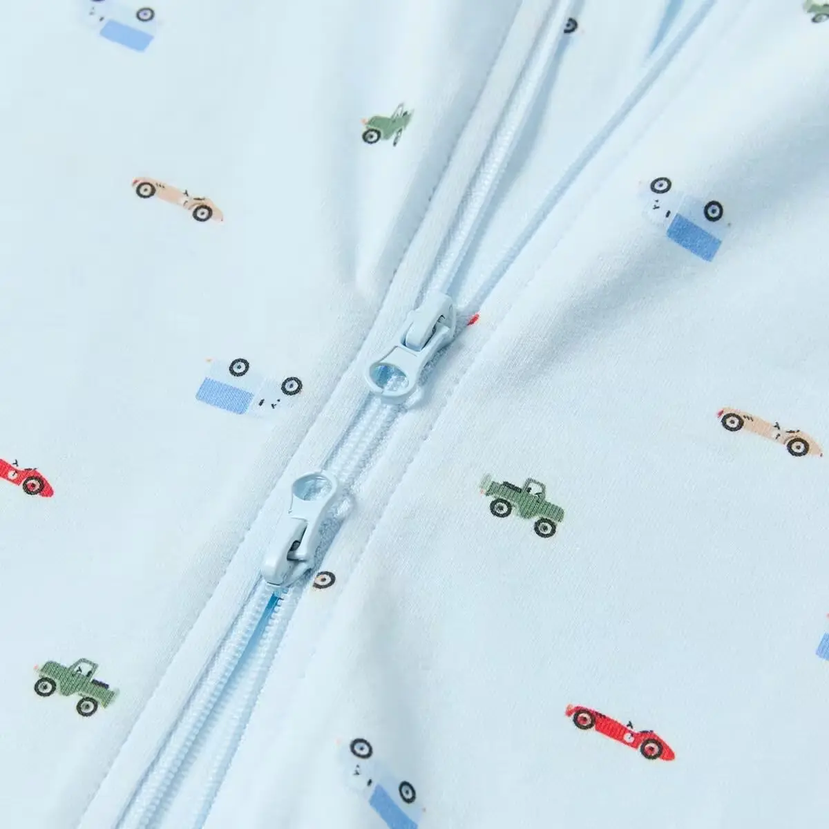 Short Sleeve Zip Romper - 3-6 Months