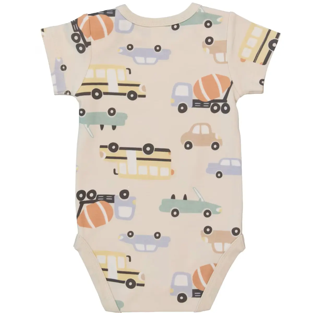 Baby Short Sleeve Cotton Interlock Bodysuit 0-3 Months