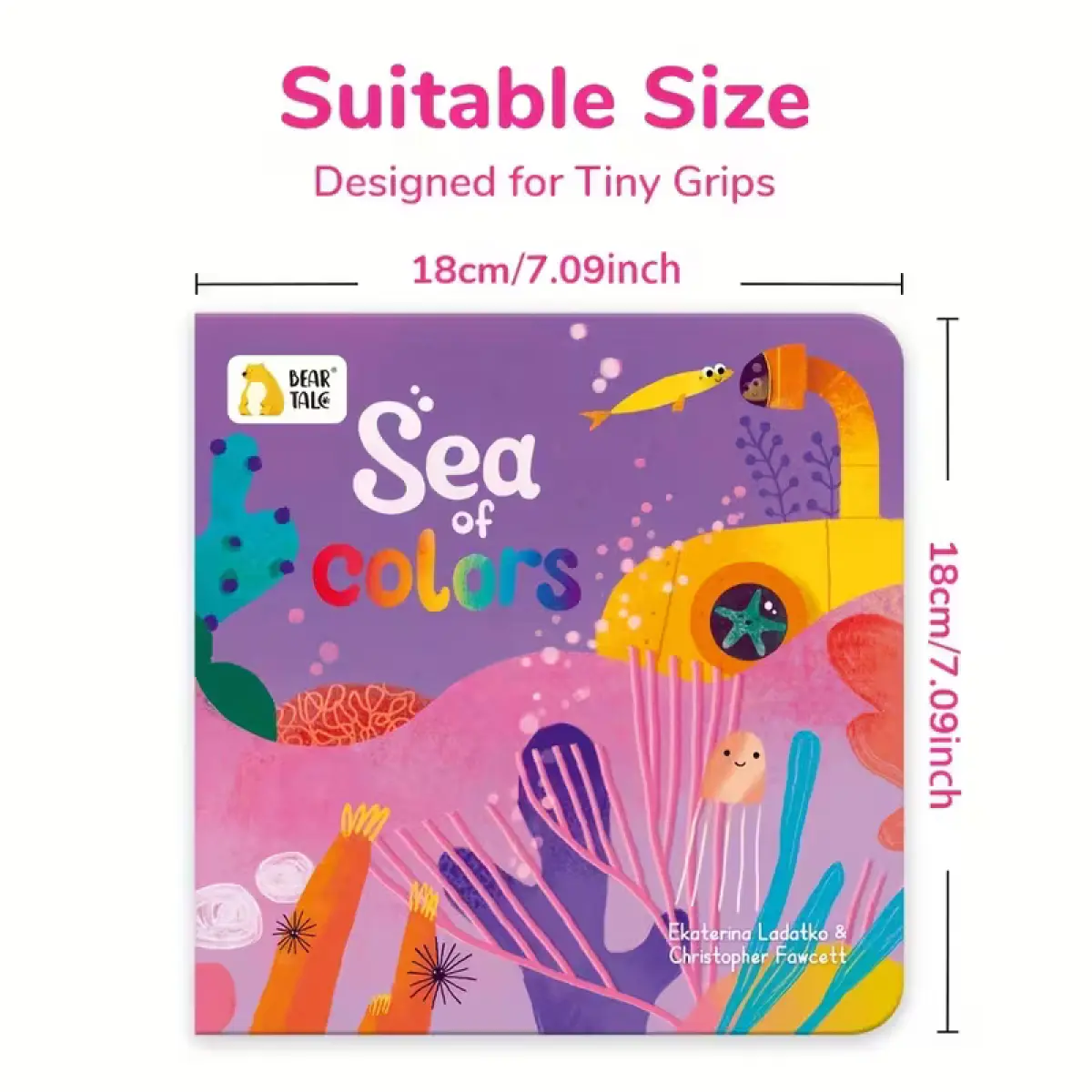 Lift-the-Flap Ocean Adventure Book for Kids (Ages 0–3)