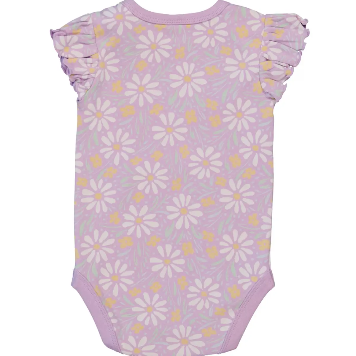 Baby Frill Sleeve Bodysuit – Light Purple