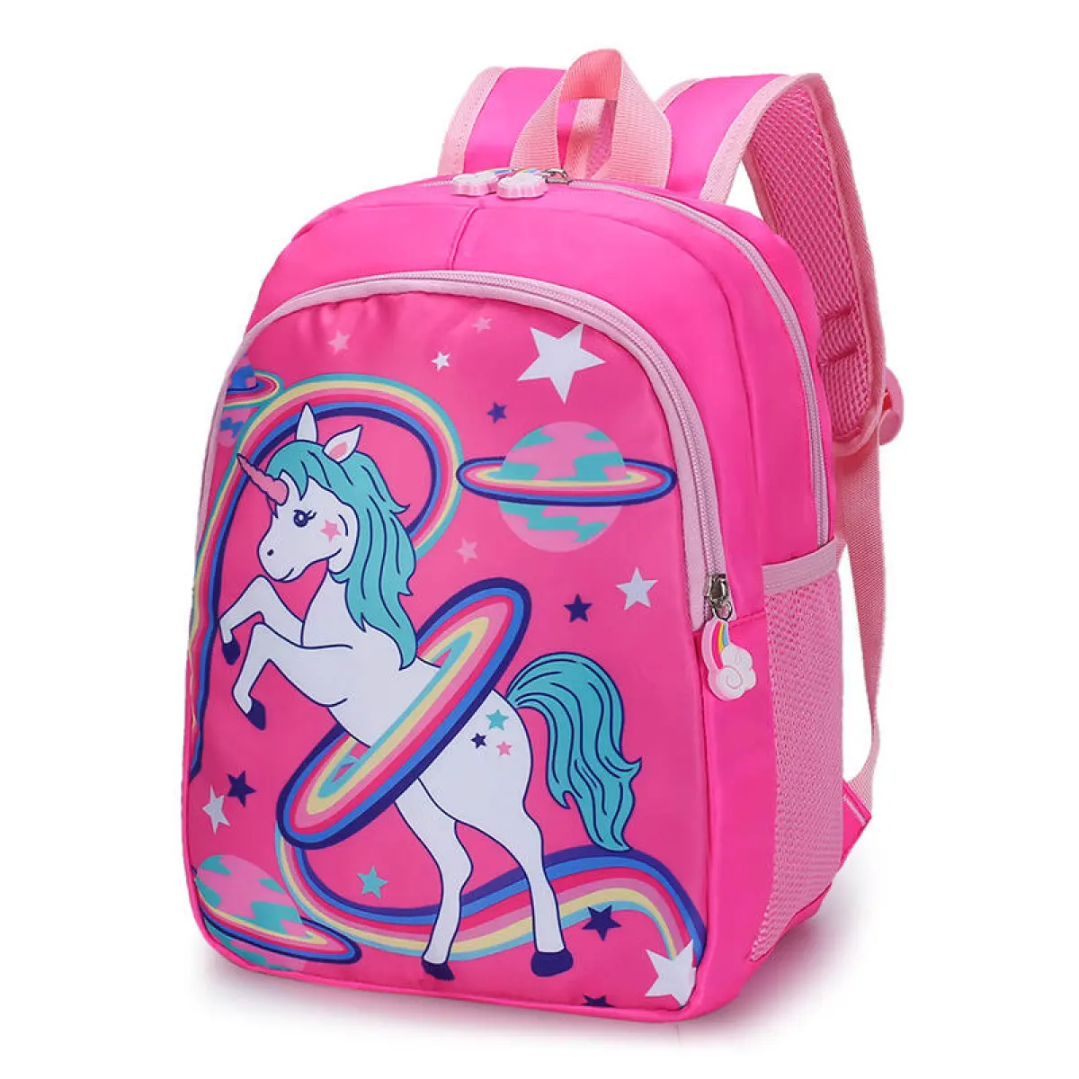 Kindergarten Cute School Bag - Pink/Purple/RoseRed