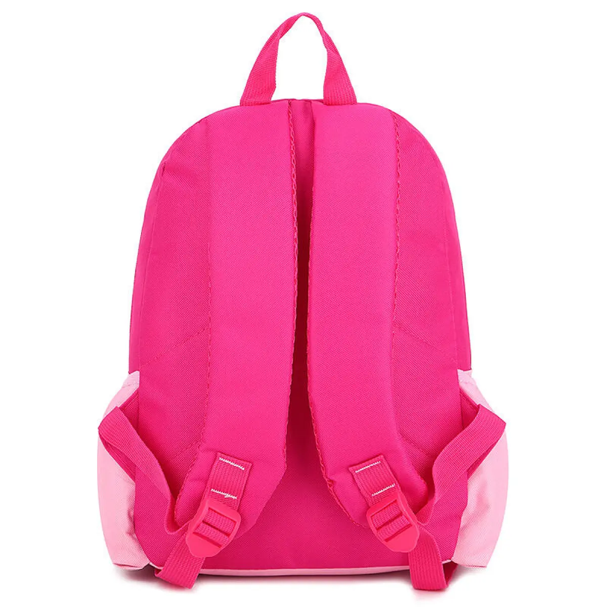 Cute Children’s Kindergarten School Bag – Flower Cat Rose Pink