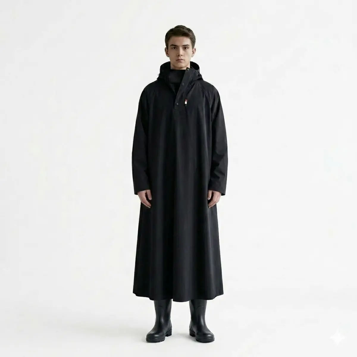 Full Body Rainstorm Protection Riding Poncho Raincoat (Fit for All 150-180cm)