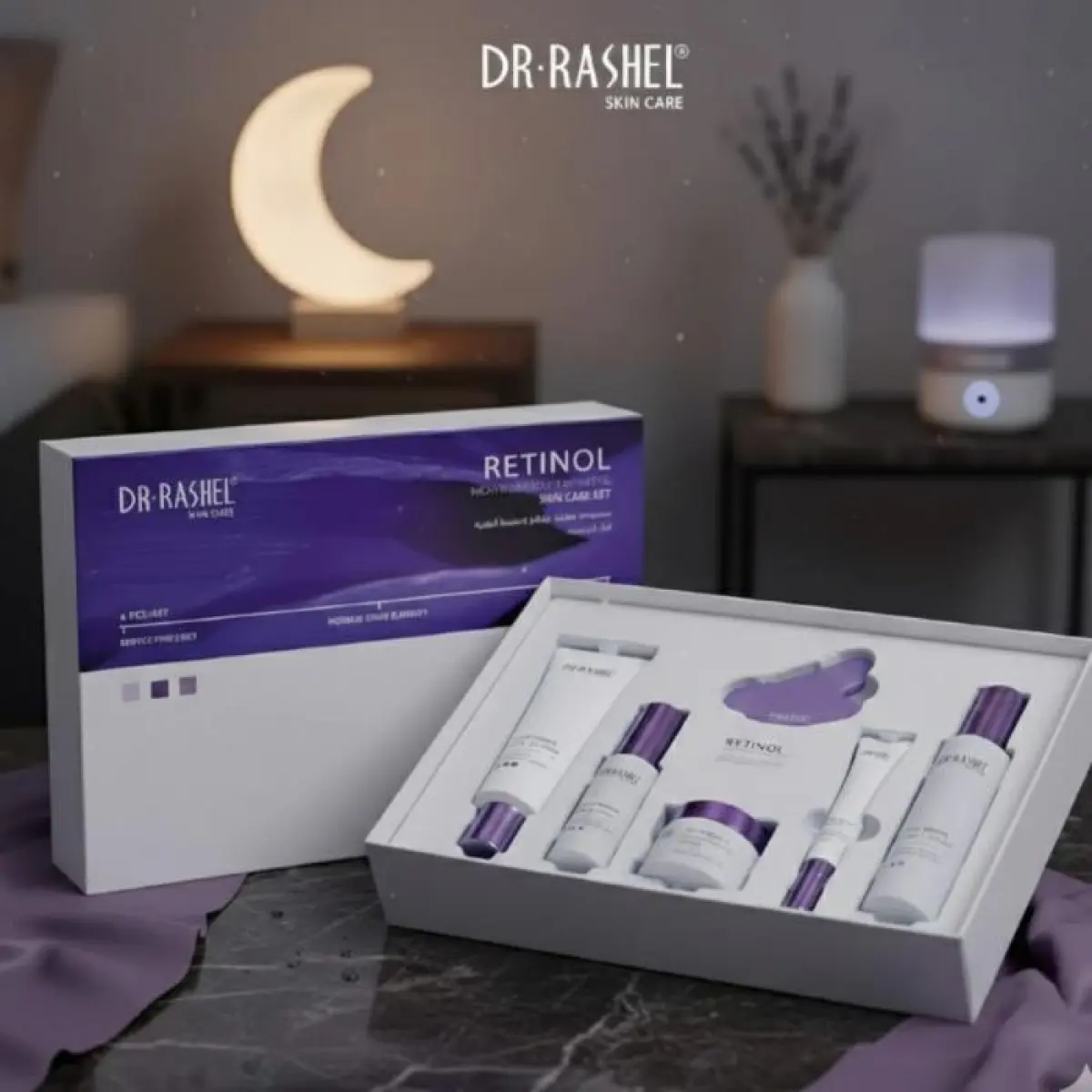 DR. RASHEL RETINOL YOUTH RESTORING & NIGHT REPAIR SET – 6 PIECES