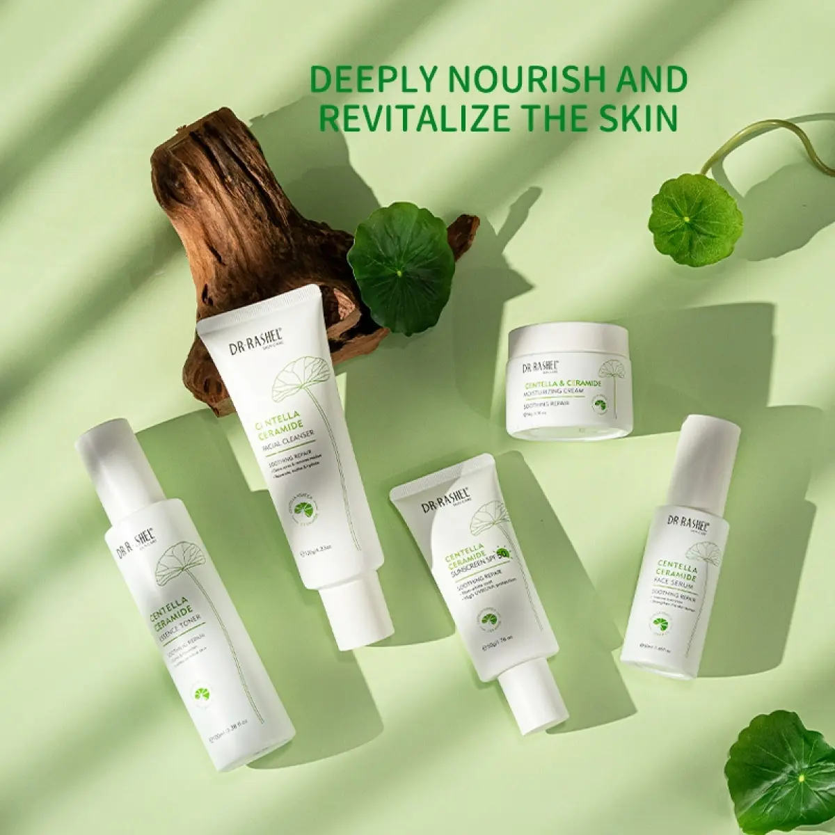 DR RASHEL CENTELLA & CERAMIDE SOOTHING REPAIR SKIN CARE SET – 6 PIECES