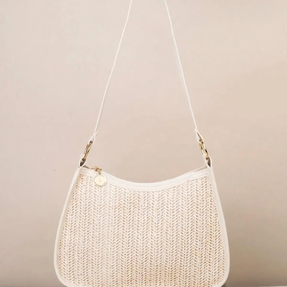 Elegant Woven Shoulder Handbag for Women