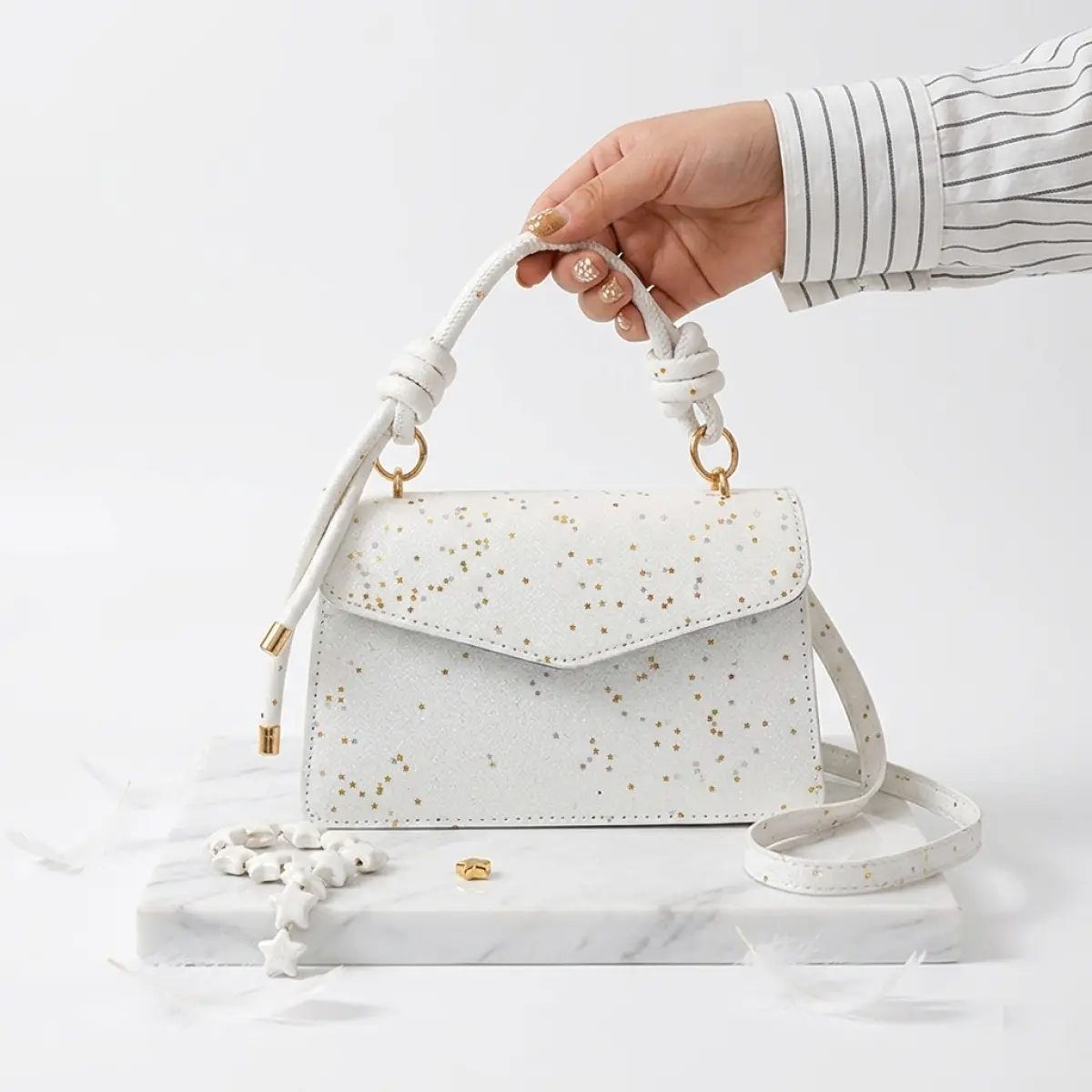 New Simple Trendy Western Style Shoulder Bag