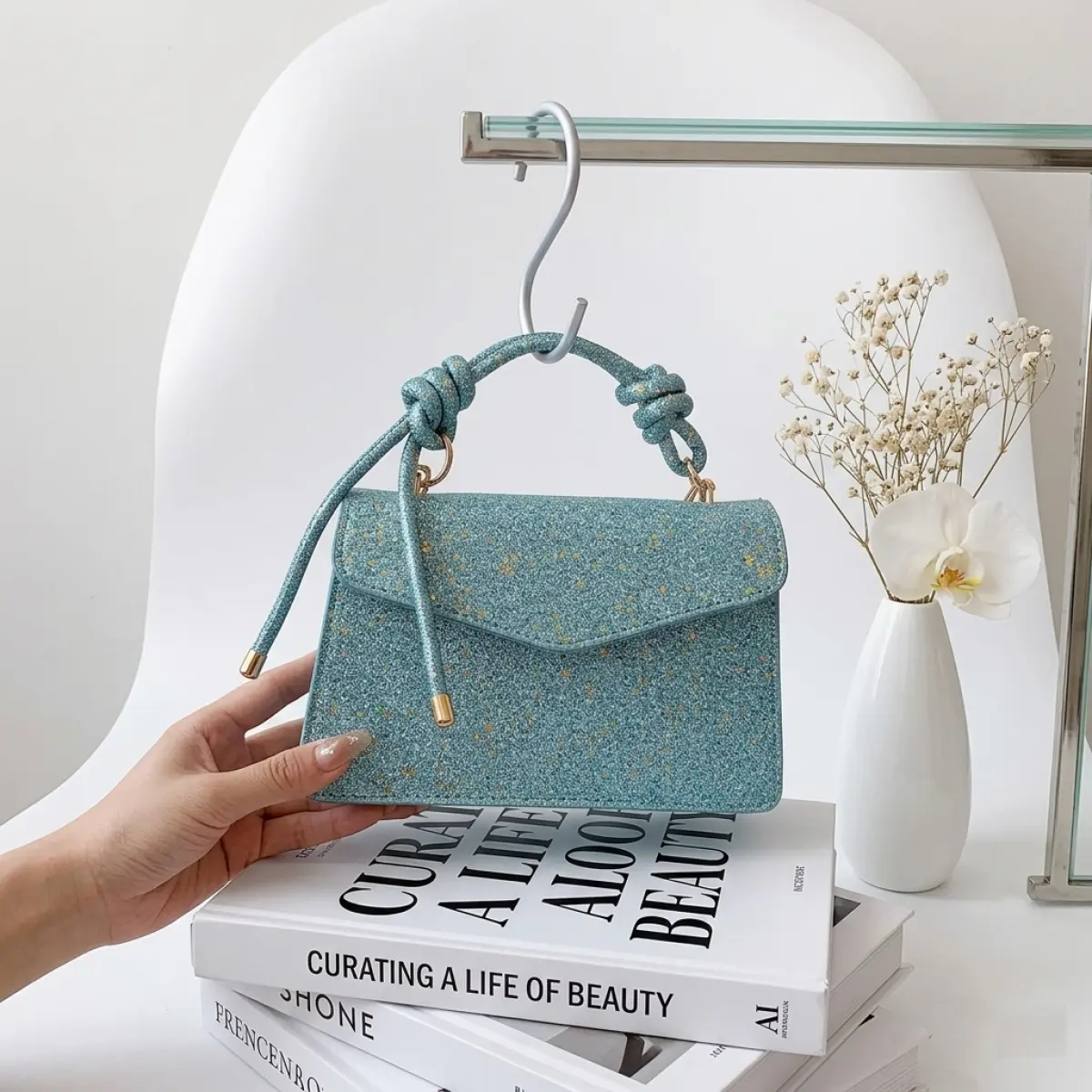 New Simple Trendy Western Style Shoulder Bag