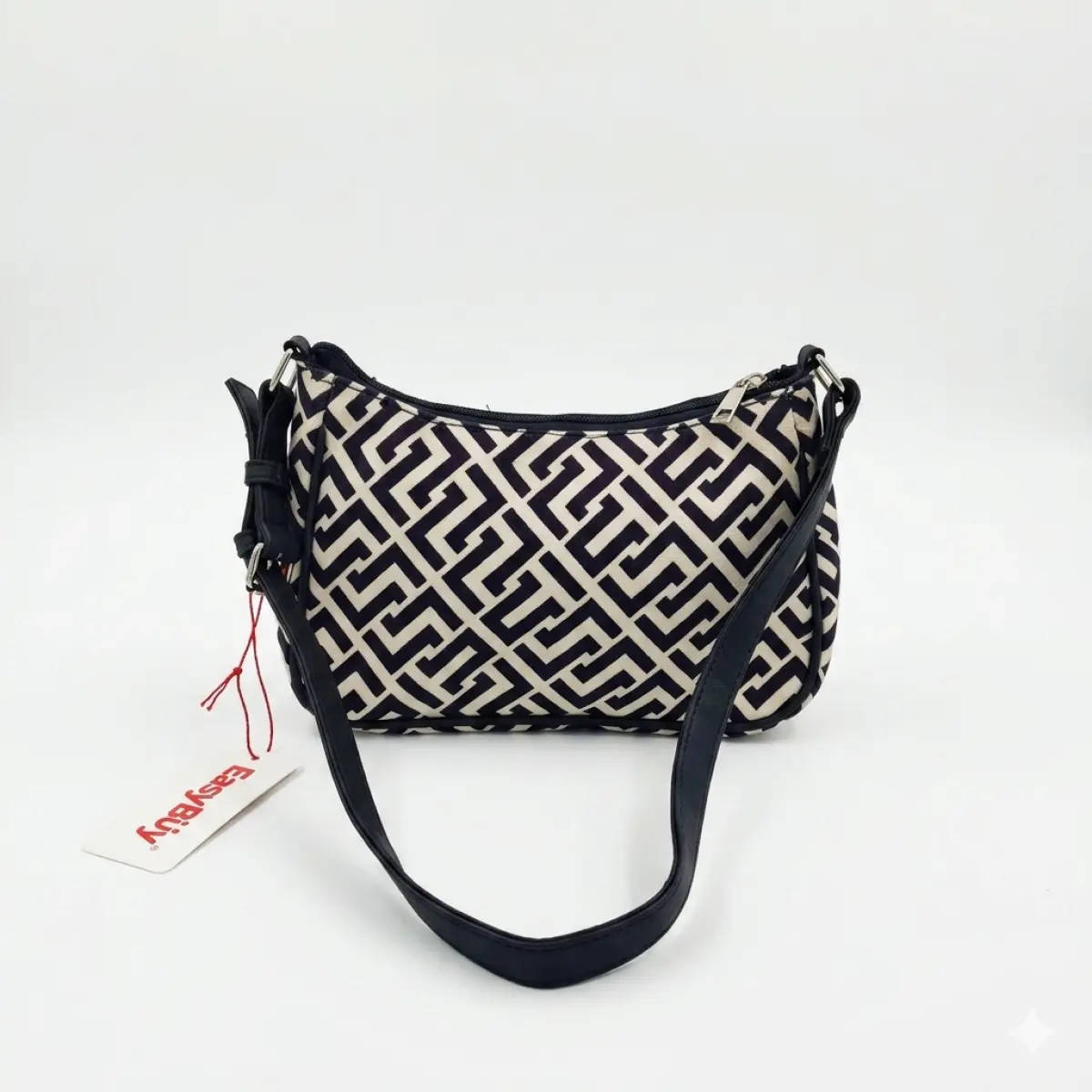 Geometric Pattern Shoulder Bag
