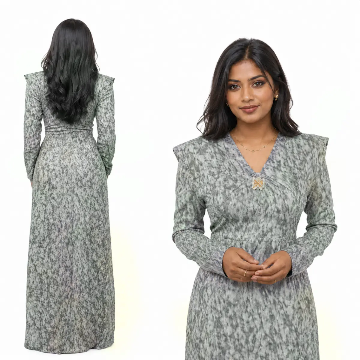 Dhigu Hedhun Fothi – Traditional Maldivian Women's Dress Material