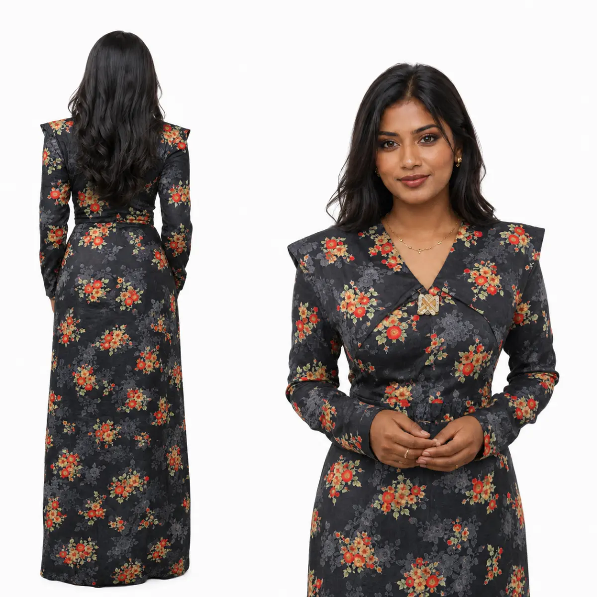 Dhigu Hedhun Fothi – Traditional Maldivian Women's Dress Material