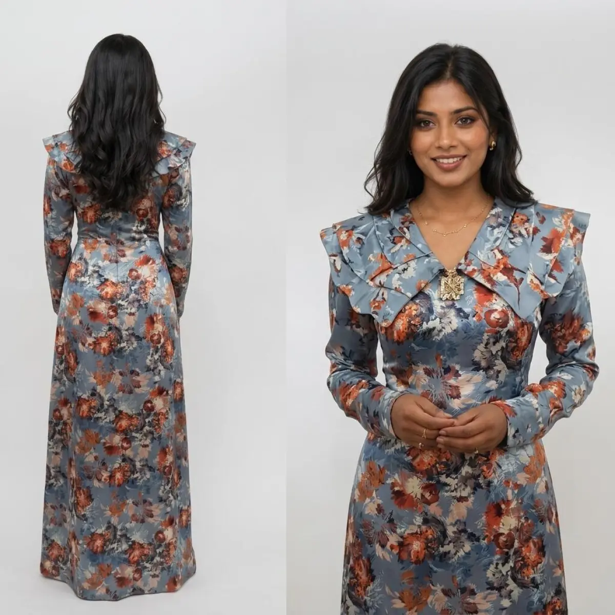 Dhigu Hedhun Fothi – Traditional Maldivian Women's Dress Material