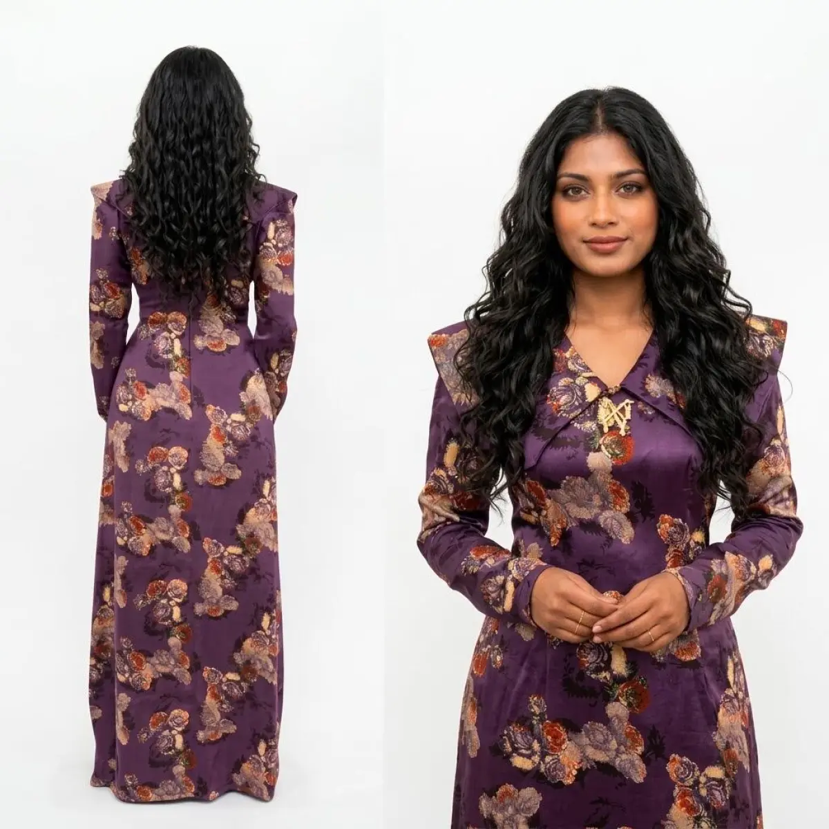 Dhigu Hedhun Fothi – Traditional Maldivian Women's Dress Material