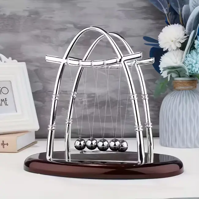 Classic Geometric Oval Pendulum Ball