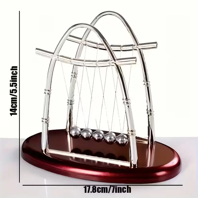 Classic Geometric Oval Pendulum Ball