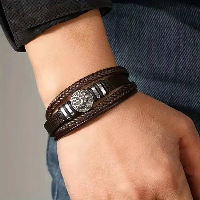 Trendy Minimalist PU Leather Bracelet