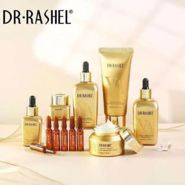 DR. RASHEL VITAMIN A RETINOL REJUVENATION SKIN CARE 12PCS SET
