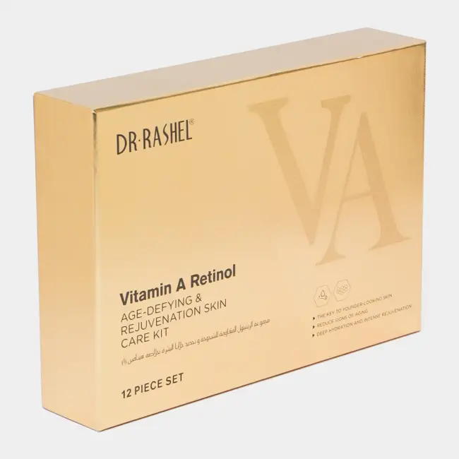 DR. RASHEL VITAMIN A RETINOL REJUVENATION SKIN CARE 12PCS SET