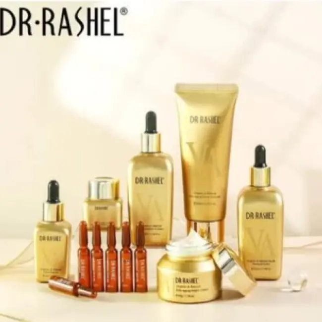 DR. RASHEL VITAMIN A RETINOL REJUVENATION SKIN CARE 12PCS SET