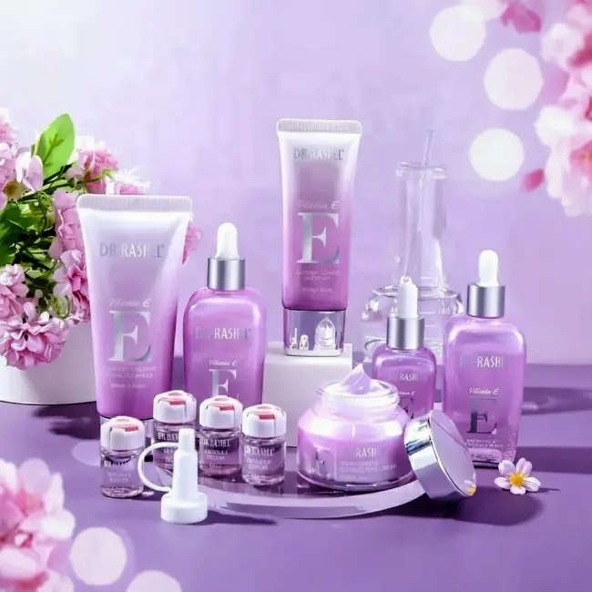 DR. RASHEL VITAMIN E HYDRATING AND RESTORING SKIN CARE KIT 10 PCS