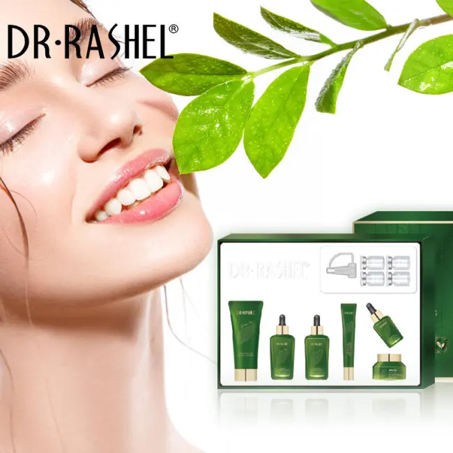 DR. RASHEL GREEN TEA PURIFY BALANCING SKIN CARE 10PCS