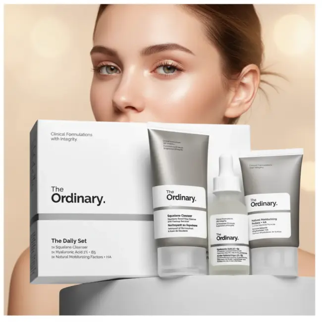 THE ORDINARY SKIN SUPPORT 3 PCS SET