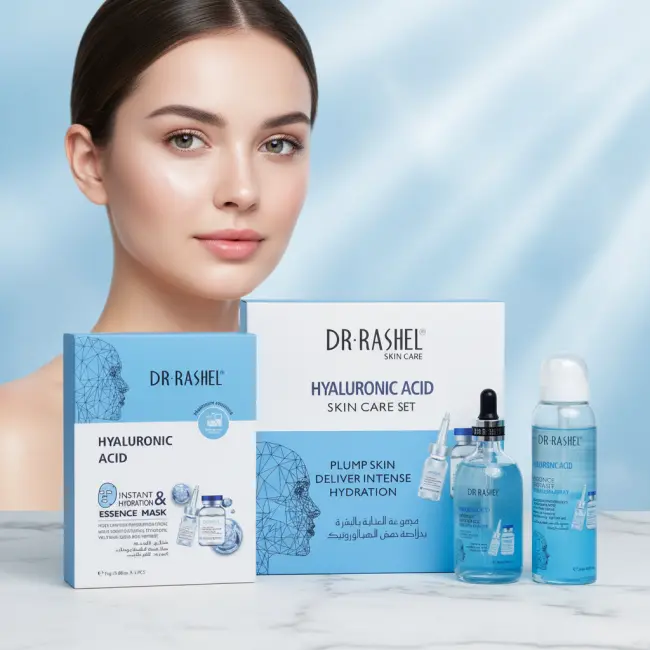 DR. RASHEL HYALURONIC ACID SKIN CARE 3PCS SET