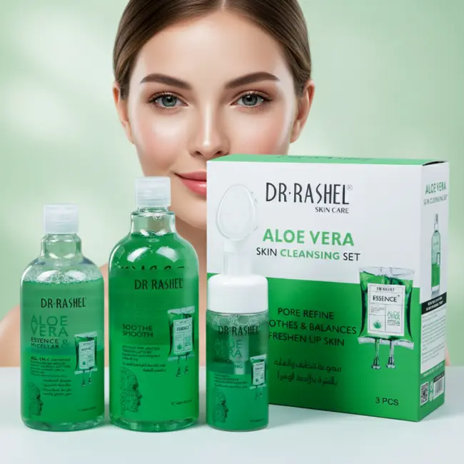 DR. RASHEL ALOE VERA SKIN CLEANSING 3PCS SET
