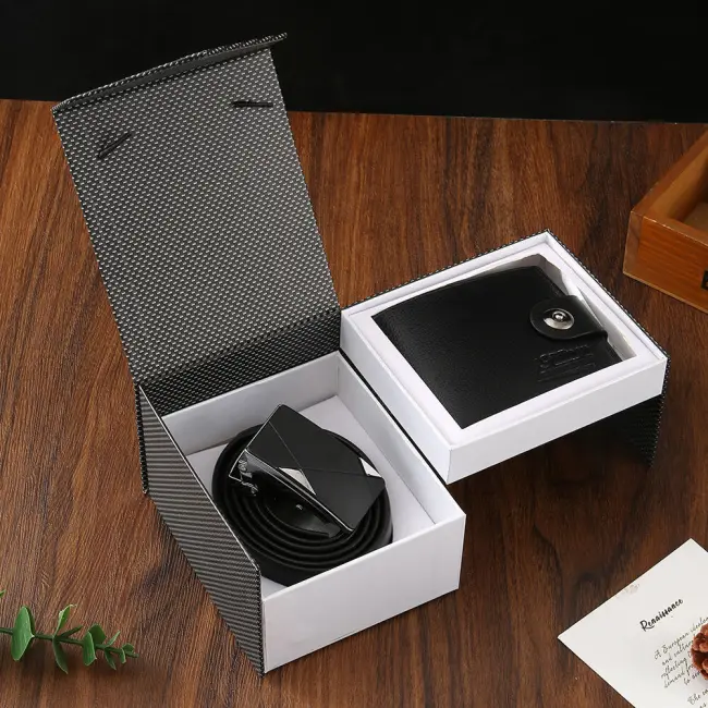 Wallet & Belt Gift Set