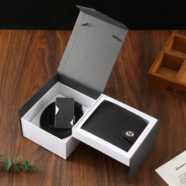 Wallet & Belt Gift Set