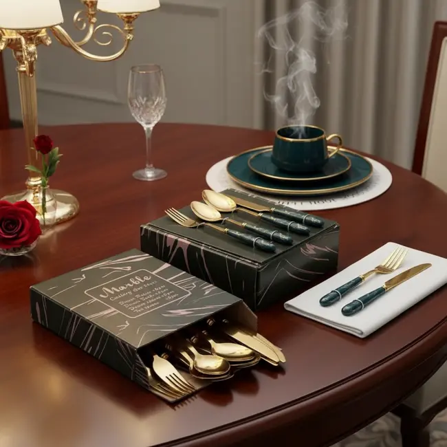 Stainless Steel Cutlery Gift Box Set