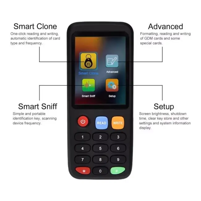 Smart Card Replicator RFID / NFC Copier (125 kHz → 13.56 MHz)