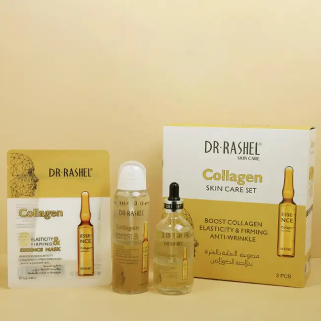 DR. RASHEL BOOST COLLAGEN SKIN CARE 3PCS SET