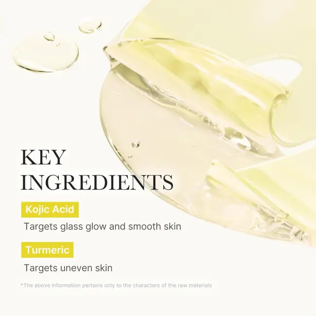 KOJIC ACID TURMERIC BRIGHTENING GEL MASK 28G