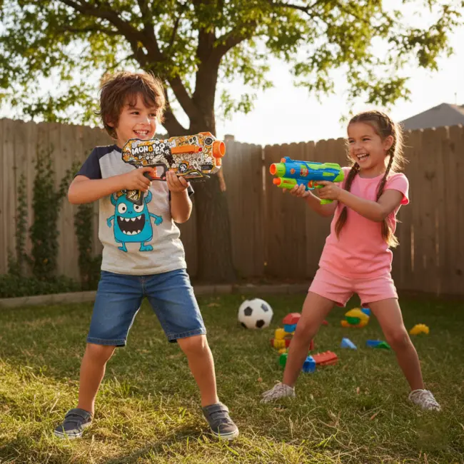 Graffity Fast Pioneer Shooter Gun with 12 Bullets