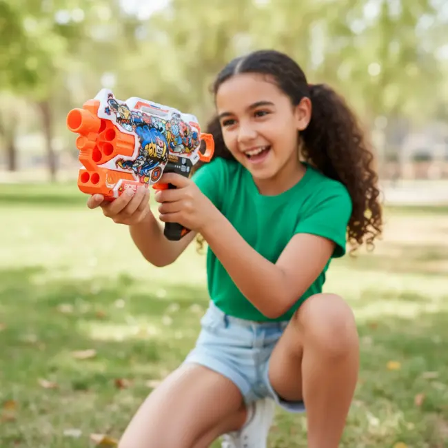 Graffiti Soft Bullet Gun with 12 Bullets