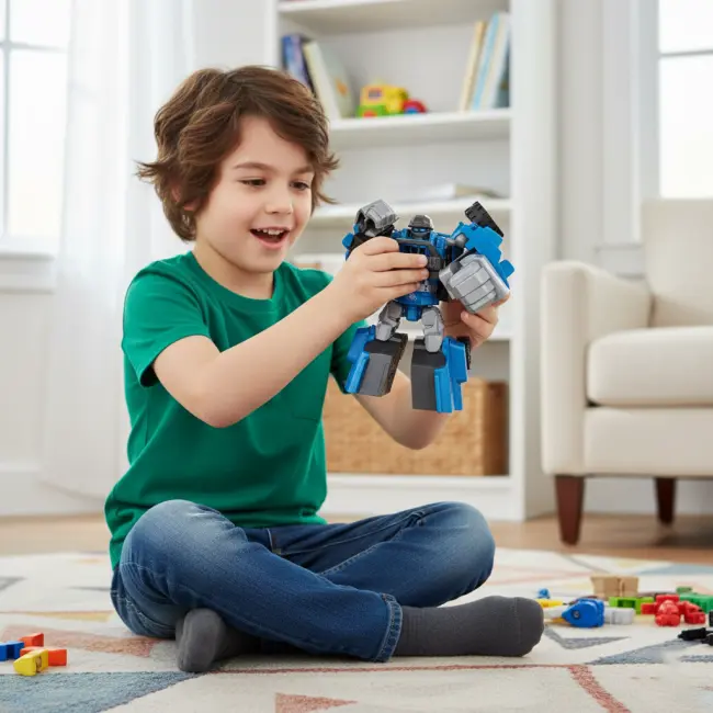Transforming Toy (Blue)